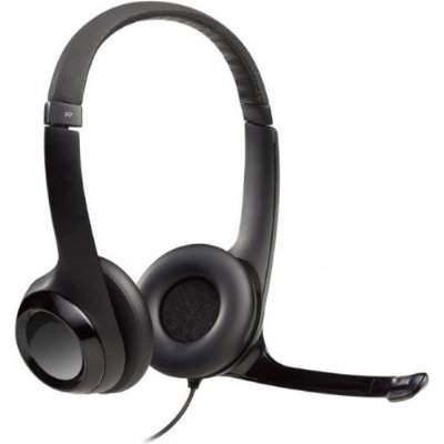 Logitech H390 Kablolu Kulak Üstü Mikrofonlu Kulaklık Siyah