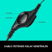 Logitech H390 Kablolu Kulak Üstü Mikrofonlu Kulaklık Siyah