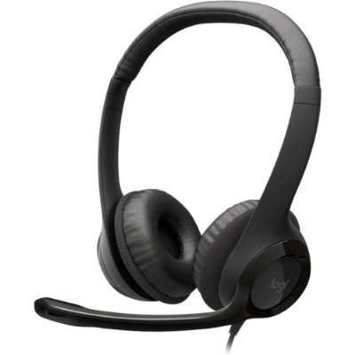 Logitech H390 Siyah USB Kablolu Kulak Üstü Kulaklık Teşhir