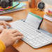 Logitech K580 Slim 920-010625 Beyaz Q Kablosuz Klavye - Outlet