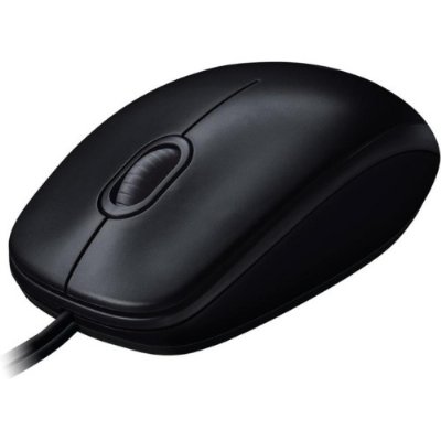 Logitech M100 910-006652 Siyah Optik Kablolu Mouse - outlet