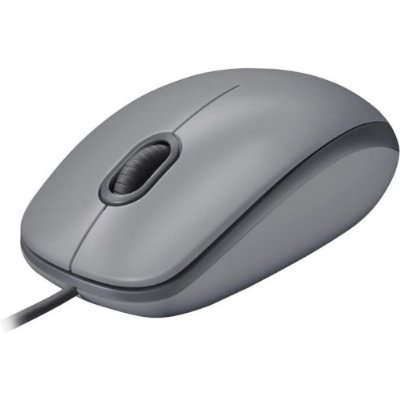 Logitech M110 910-005490 Gri Sessiz Optik Kablolu Mouse Teşhir