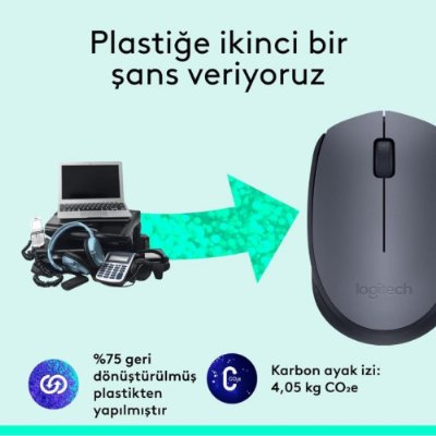Logitech M170 910-004642 Optik Kablosuz Mouse