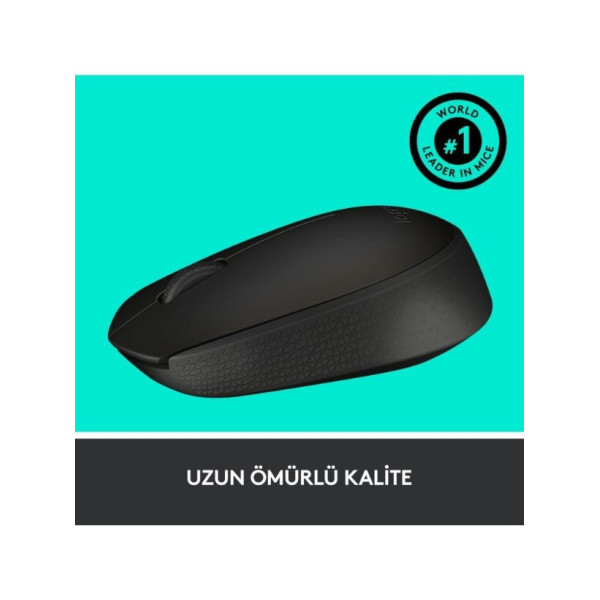 Logitech M171 910-004424 Siyah Optik Kablosuz Mouse Teşhir