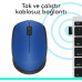 Logitech M171 910-004640 Mavi Optik Kablosuz Mouse Teşhir