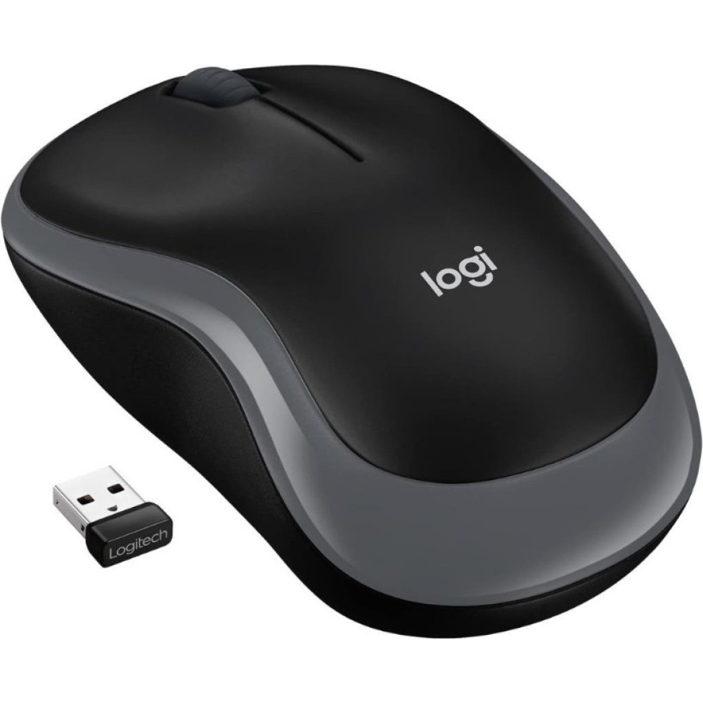 Logitech M185 910-002235 Gri Optik Kablosuz Mouse - TEŞHİR