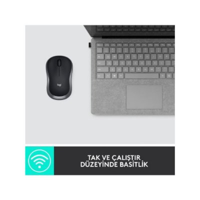 Logitech M185 910-002235 Gri Optik Kablosuz Mouse Outlet