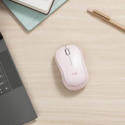 Logitech M240 910-007121 Pembe Sessiz Optik Kablosuz Mouse - Teşhir