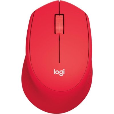 Logitech M330 Silent Plus 910-004911 Kırmızı Sessiz Optik Kablosuz Mouse