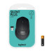 Logitech M330 Sessiz Kablosuz Optik Mouse - Siyah