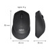 Logitech M330 Sessiz Kablosuz Optik Mouse - Siyah