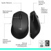Logitech M330 Silent Plus 910-004909 Siyah Sessiz Optik Kablosuz Mouse- TEŞHİR