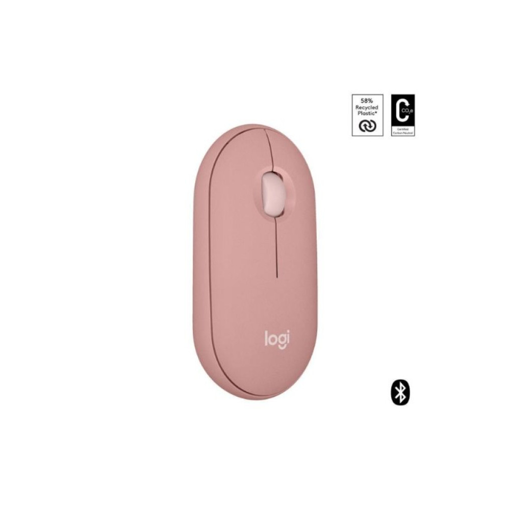 Logitech Pebble 2 M350S 910-007014 Pembe Sessiz Optik Kablosuz Mouse
