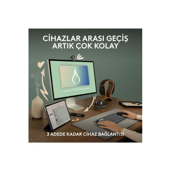 Logitech Pebble 2 M350S 910-007014 Pembe Sessiz Optik Kablosuz Mouse