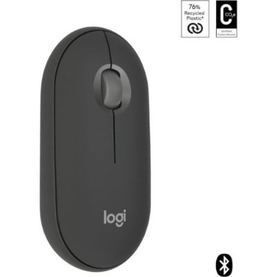 Logitech Pebble 2 M350S 910-007015 Siyah Sessiz Optik Kablosuz Mouse - Teşhir