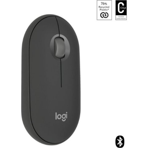 Logitech Pebble 2 M350S 910-007015 Siyah Sessiz Optik Kablosuz Mouse - Teşhir