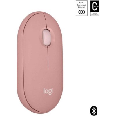 Logitech Pebble 2 M350S 910-007014 Pembe Sessiz Optik Kablosuz Mouse - Teşhir