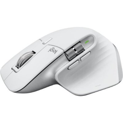 Logitech Mx Master 3S 910-006560 Açık Gri Şarjlı Sessiz Ergonomik Lazer Kablosuz Mouse - outlet