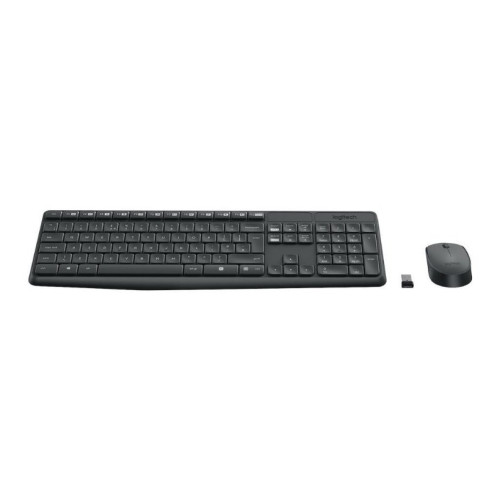 Logitech MK235, Klavye Ve Fare Seti, 2.4 Ghz, Siyah