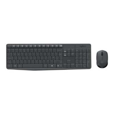Logitech MK235, Klavye Ve Fare Seti, 2.4 Ghz, Siyah