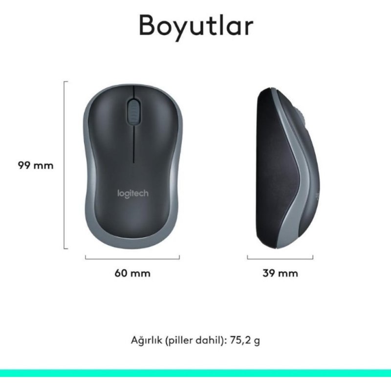 Logitech MK270 920-004525 Kablosuz Klavye Mouse Seti Outlet