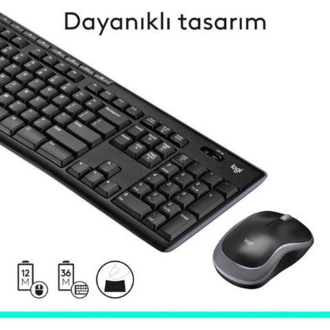 Logitech MK270 920-004525 Kablosuz Klavye Mouse Seti Outlet