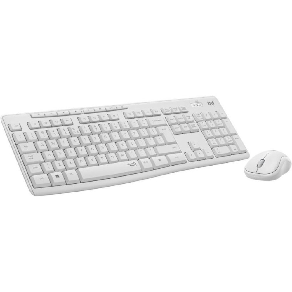 Logitech MK295 Silent Beyaz Kablosuz Klavye Mouse Seti - Teşhir