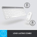 Logitech MK470 Beyaz Kablosuz Klavye Mouse Seti - Teşhir