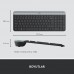 Logitech MK470 Siyah Kablosuz Klavye Mouse Seti Outlet