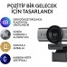 Logitech MX Brio Grafit 4K Ultra HD Mikrofonlu Webcam