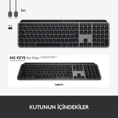 Logitech MX Keys Mac 920-009558 Q Kablosuz Klavye