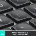 Logitech MX Keys Mini Minimalist Kablosuz Bluetooth Aydınlatmalı Türkçe Q Klavye - Siyah