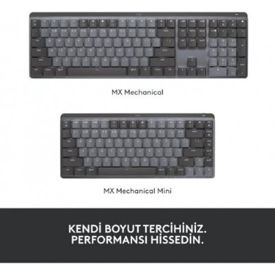 Logitech Mx Mechanical 920-010757 Kablosuz Mekanik Klavye - Outlet