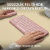 Logitech Pebble 2 Combo Pembe Kablosuz Klavye Mouse Seti - Outlet