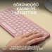 Logitech Pebble Keys 2 K380S 920-011861 Pembe Kablosuz Klavye - Teşhir