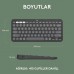 Logitech Pebble Keys 2 K380S 920-011859 Siyah Kablosuz Klavye Teşhir