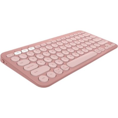 Logitech Pebble Keys 2 K380S 920-011861 Pembe TKL Q Kablosuz Klavye
