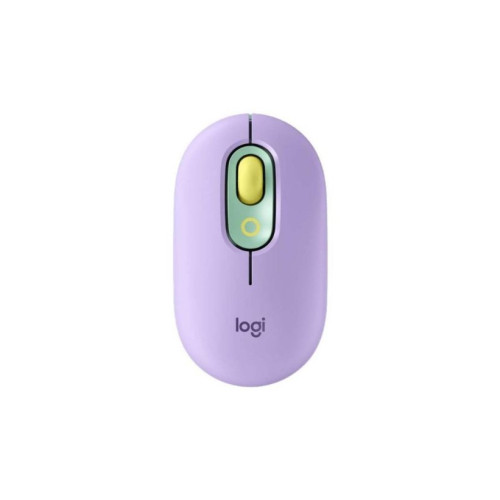 Logitech POP Emoji 910-006547 Lila Sessiz Optik Kablosuz Mouse Teşhir