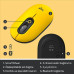Logitech POP Mouse Blast Emoji Tuşlu Sessiz Kablosuz Mouse - Sarı&Siyah