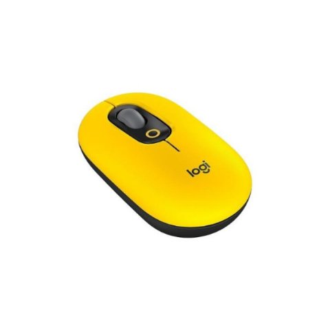 Logitech POP Emoji 910-006546 Sarı Sessiz Optik Kablosuz Mouse - outlet