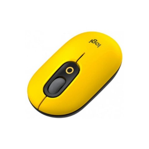 Logitech POP Emoji 910-006546 Sarı Sessiz Optik Kablosuz Mouse - Teşhir