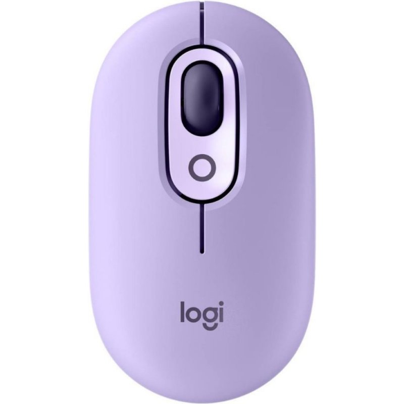 Logitech POP Emoji 910-006547 Lila Sessiz Optik Kablosuz Mouse Teşhir