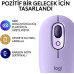 Logitech POP Emoji 910-006547 Lila Sessiz Optik Kablosuz Mouse Teşhir