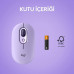 Logitech POP Emoji 910-006650 Lila Sessiz Optik Kablosuz Mouse - outlet