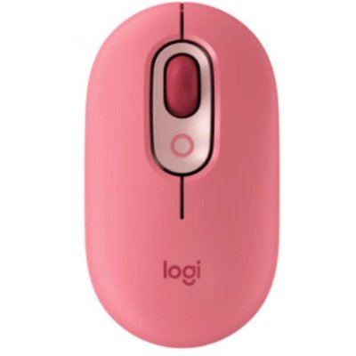 Logitech POP Emoji 910-006548 Pembe Sessiz Optik Kablosuz Mouse - Teşhir