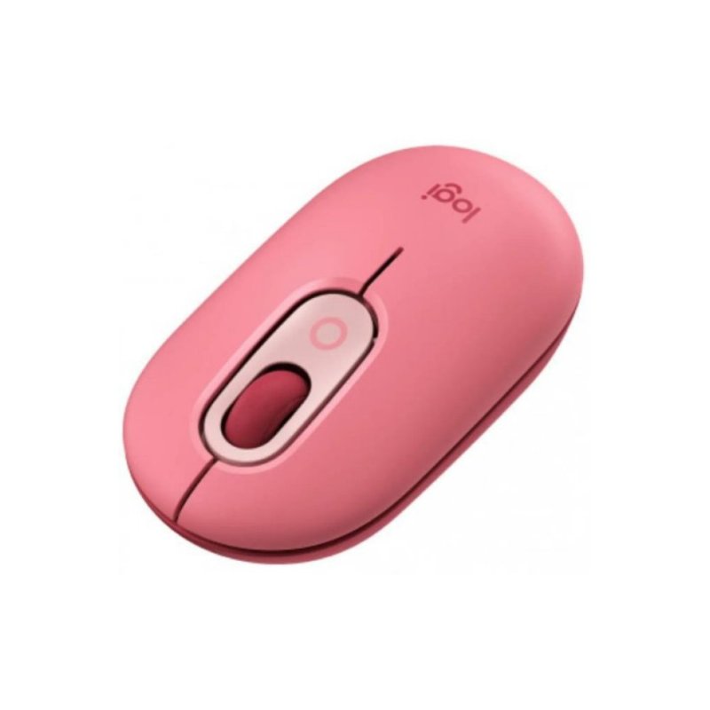 Logitech POP Emoji 910-006548 Pembe Sessiz Optik Kablosuz Mouse - Teşhir
