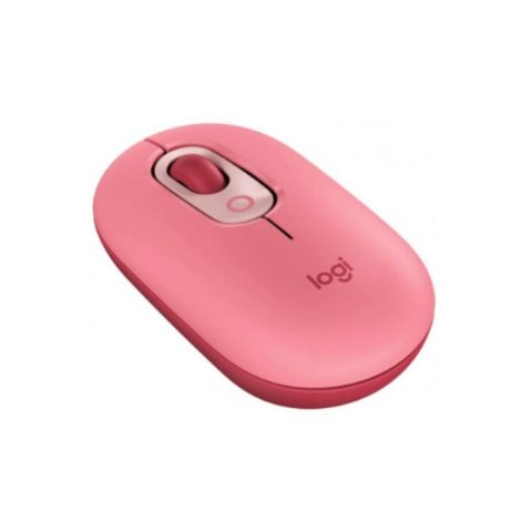 Logitech POP Emoji 910-006548 Pembe Sessiz Optik Kablosuz Mouse - Teşhir