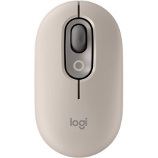 Logitech POP Emoji 910-006651 Bej Sessiz Optik Kablosuz...