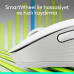 Logitech M650 Signature 910-006238 Beyaz Sessiz Büyük Boy Sağ El Optik Kablosuz Mouse Teşhir