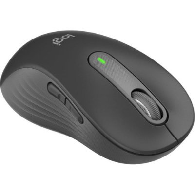 Logitech M650 Signature 910-006236 Siyah Sessiz Büyük Boy Sol El Optik Kablosuz Mouse Teşhir